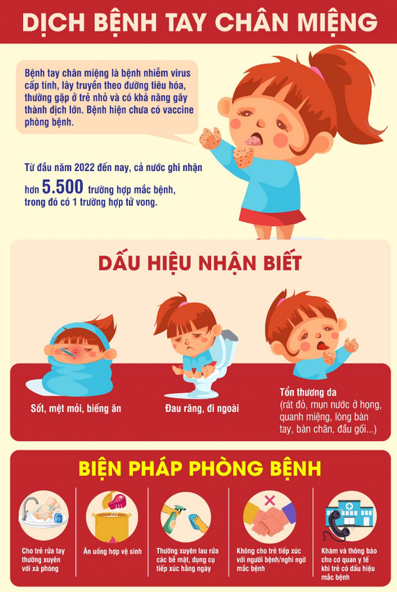 Bộ Y tế cảnh báo dịch bệnh tay chân miệng có xu hướng tăng trong thời gian tới đây - Đài Phát thanh và Truyền hình Ninh Bình